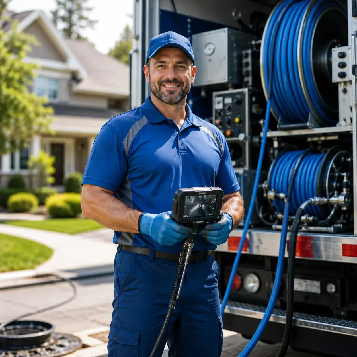 Local outdoor drain cleaning specialists in Milton Center, OH